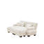 Canapé-lit Cloud, canapé 2 places avec 2 coussins lombaires et 2 coussins décoratifs-156157266