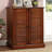 Shoe Storage, Modern Transitional Design 1Pc Shoe Cabinet Adjustable Shelves Louver Design Doors Home Furniture Shoe Rack-1411238862