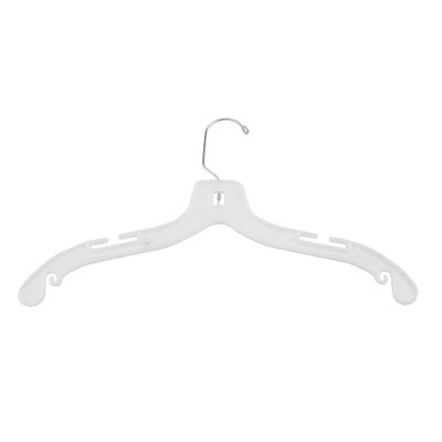 Illman Plastic Standard Hanger for Dress/Shirt/Sweater