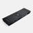 Bergamo Touch Panel controlled Matte Black Thermostatic LED Musical Rainfall Shower System with Hand Shower and Jetted Body Sprays