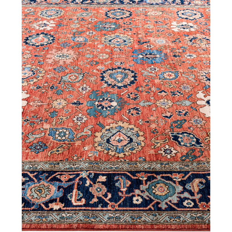 Serapi One-of-a-Kind 8' 0" X 10' 1" Hand Knotted Area Rug
