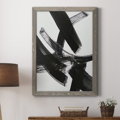 Black Magic I - peinture sur toile encadrée