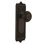 Egg & Dart Plate with Meadows Door Knob