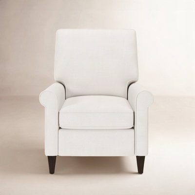 33" Cotton Pushback Recliner