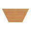 Buariki 160cm Trapezoidal Conference Table-30117955