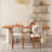 Creative solid wood dining table-108916673
