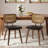 Faux Leather Upholstered Side Chair Dining Chair And Walnut Wood Finish-154983807-154983803