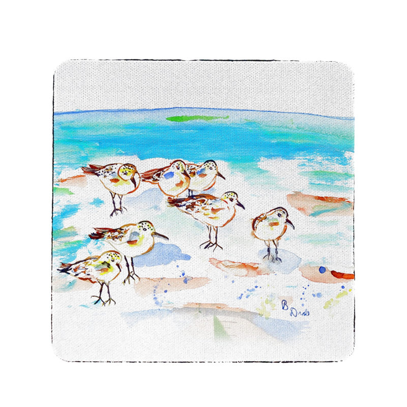 Sous-verre Seven Sanderlings
