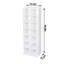 113.8cm H Media Shelves