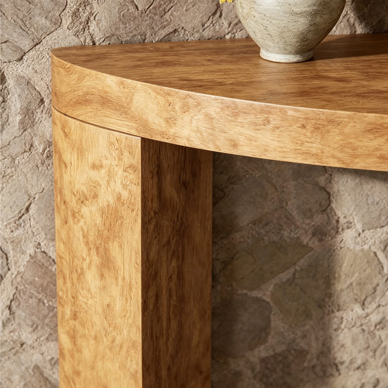Console en bois massif de style moderne, H 33,4 po x l 47,2 po x P 11,8 po