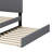 Upholstered Platform Bed With Trundle-306812415
