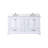 Double Bath Vanity with Quartz Top-1673833467