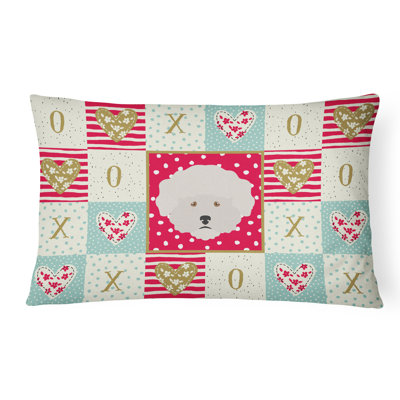  Coussin Bichon Fris Love