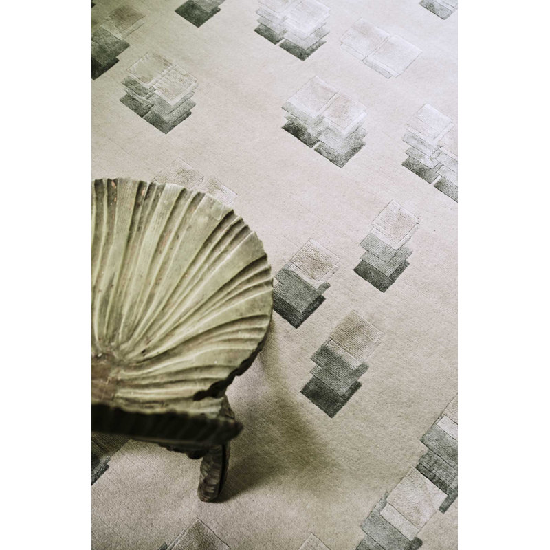 The Rug Company X Kelly Wearstler Runa Area Rug, Pistachio, Rectangle 5' x 7.6'