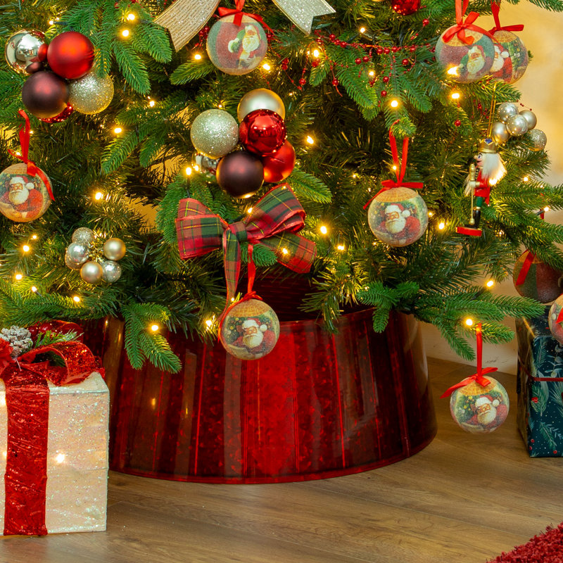 5.91' H Lighted Artificial Fir Christmas Tree