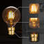 BA22d Dimmable Incandescent Vintage Edison Globe Light Bulb Amber-194647412