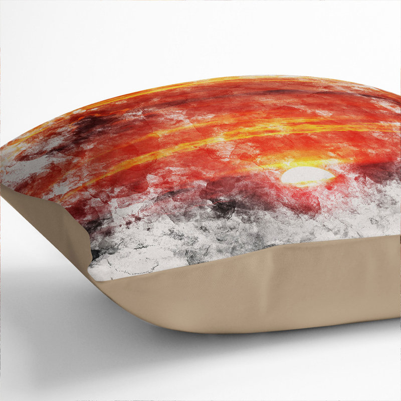 Square Cushion, 40cm H x 40cm W x 15cm D, Stone