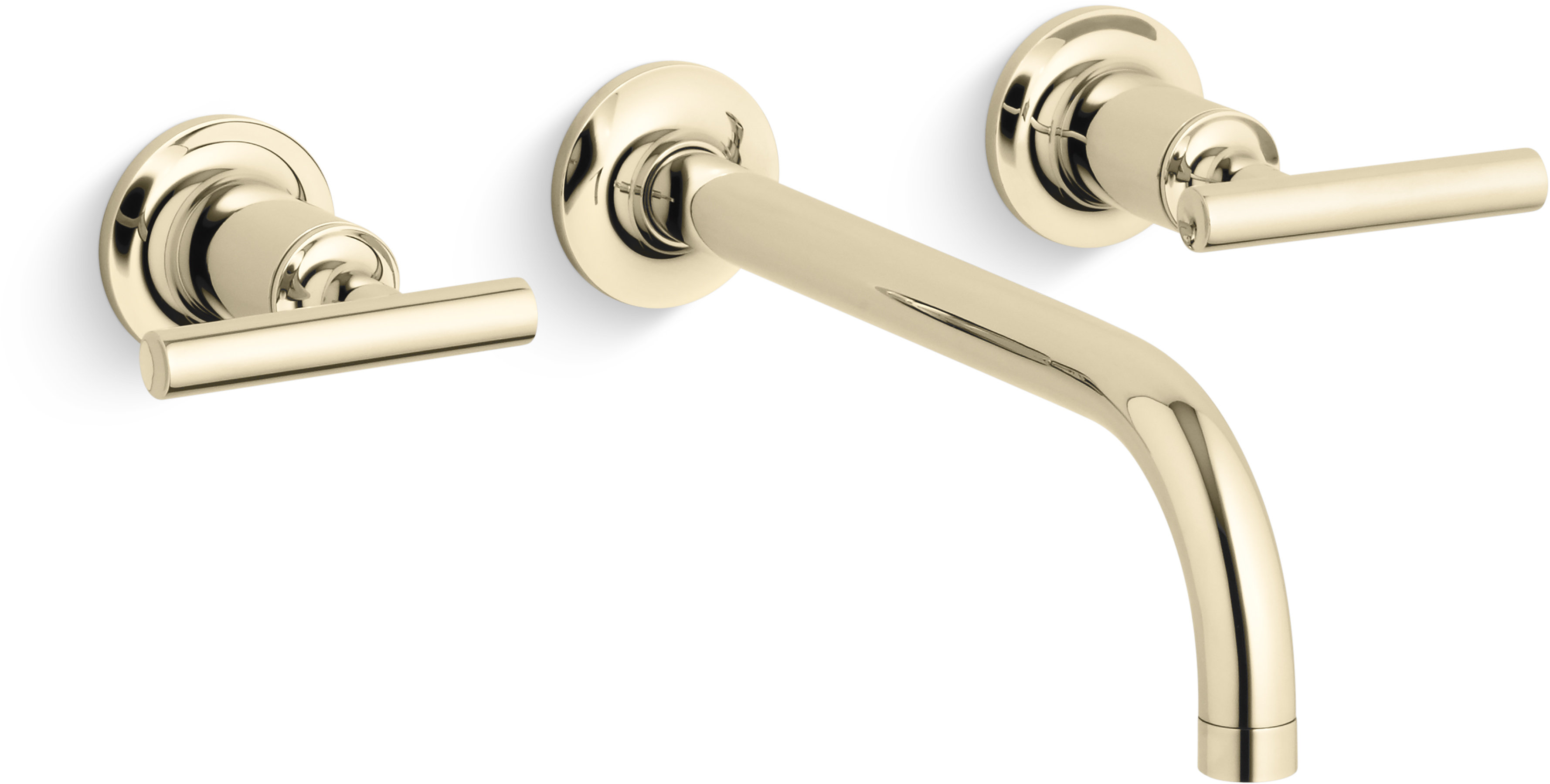 K-T14414-3-CP,BGD,SN Kohler Purist® Wall Mounted Bathroom Faucet ...