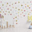 Adhésif décoratif floral