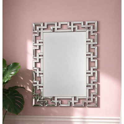  Exquisitely Crafted Beveled Glass Decorative Mirror