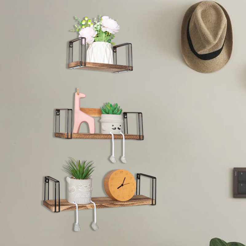 Birrell 3 Piece Bracket Shelf