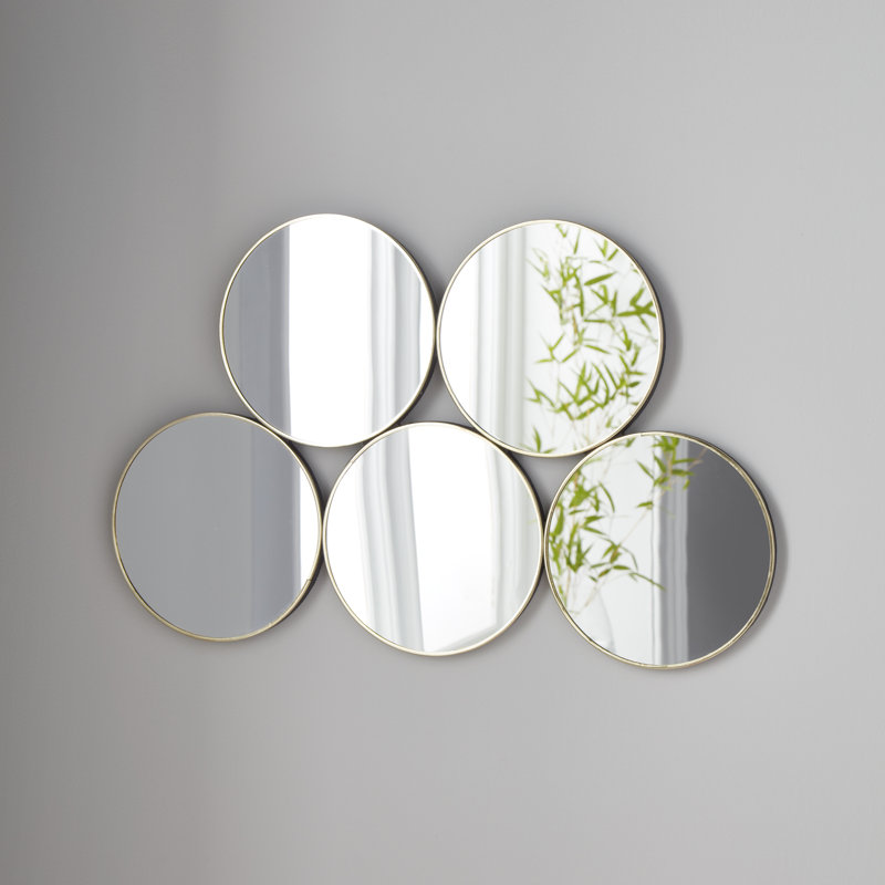 Croley Metal Flat Wall Mirror
