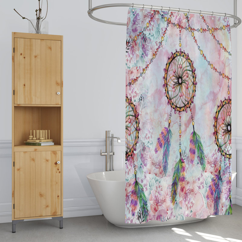 Rideau de douche simple, H 93 po x l 70 po