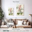 Harnek antique botanique I crème-108660851