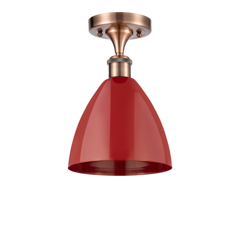 Semi encastrement, Rouge, Cuivre antique