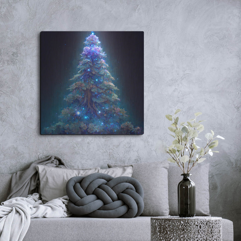 «Christmas Tree 7» par Tanya Mavric, H 36 po x l 36 po