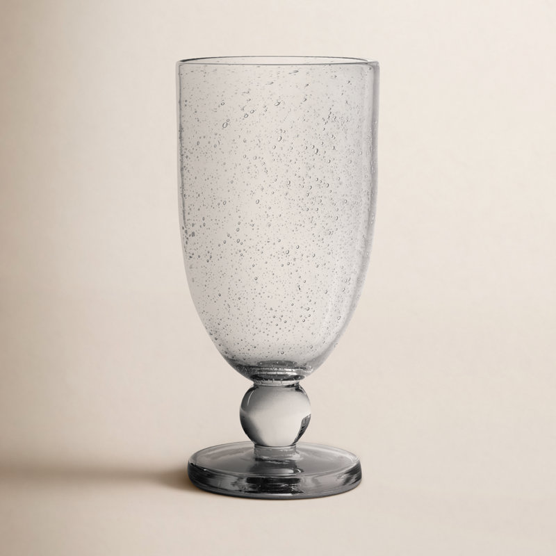 Grand gobelet en verre transparent 12 oz Lauver allant au lave-vaisselle