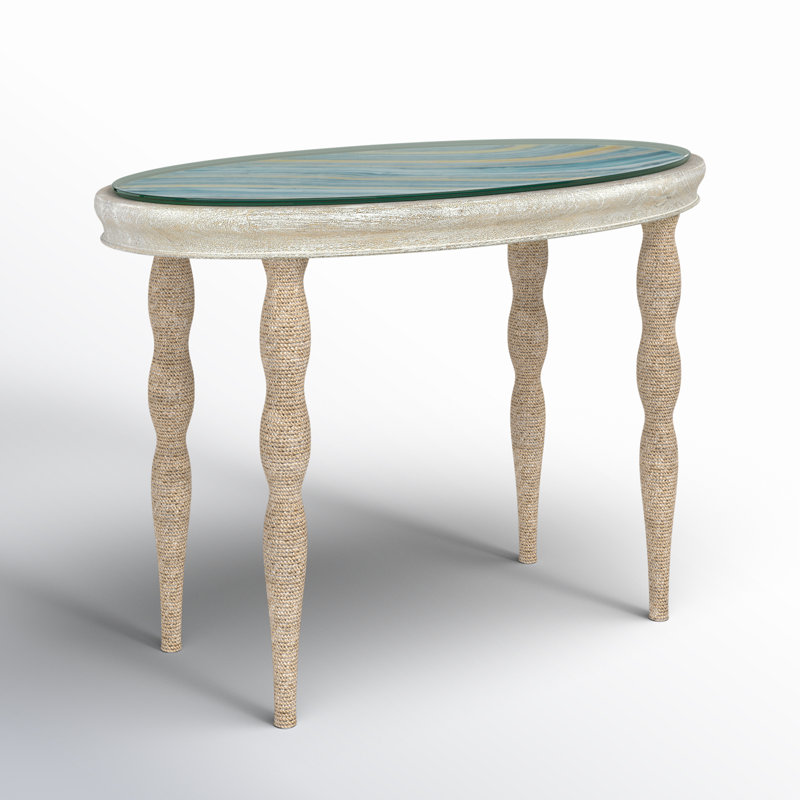 Serenity Glass Writing Desk