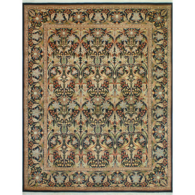 Pak-Persian Cutler Black Rug