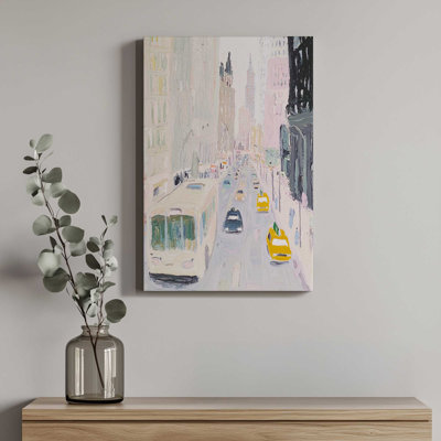 «Look up Fifth Ave II» par Walker Noble, reproduction d'art sur toile