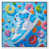 Cadre flottant blanc