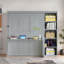 Lit escamotable avec bureau et tablettes Murphy-229458207-229458206