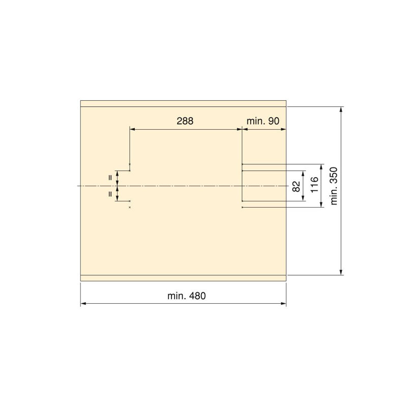 Pinter 47cm 4 Wall Towel Bar