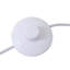 163cm Polished Torchiere Floor Lamp with USB and Outlet