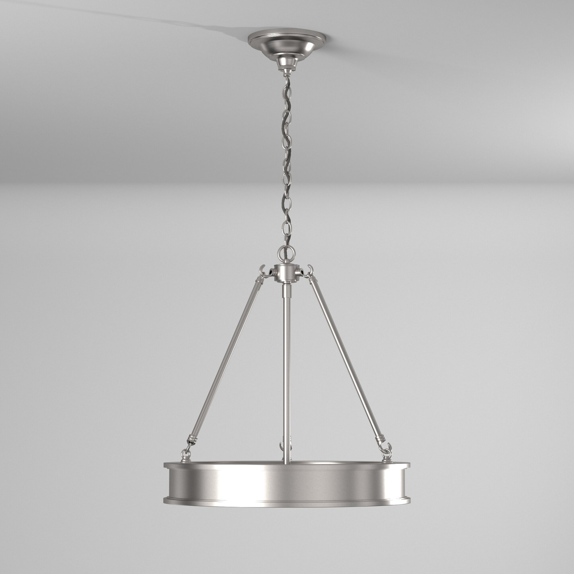 Three Posts Everlee Pendant Light, Brushed Nickel