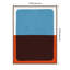 Overlapping Colours 2 by Capodilupo Framed Canvas Wall Art Print