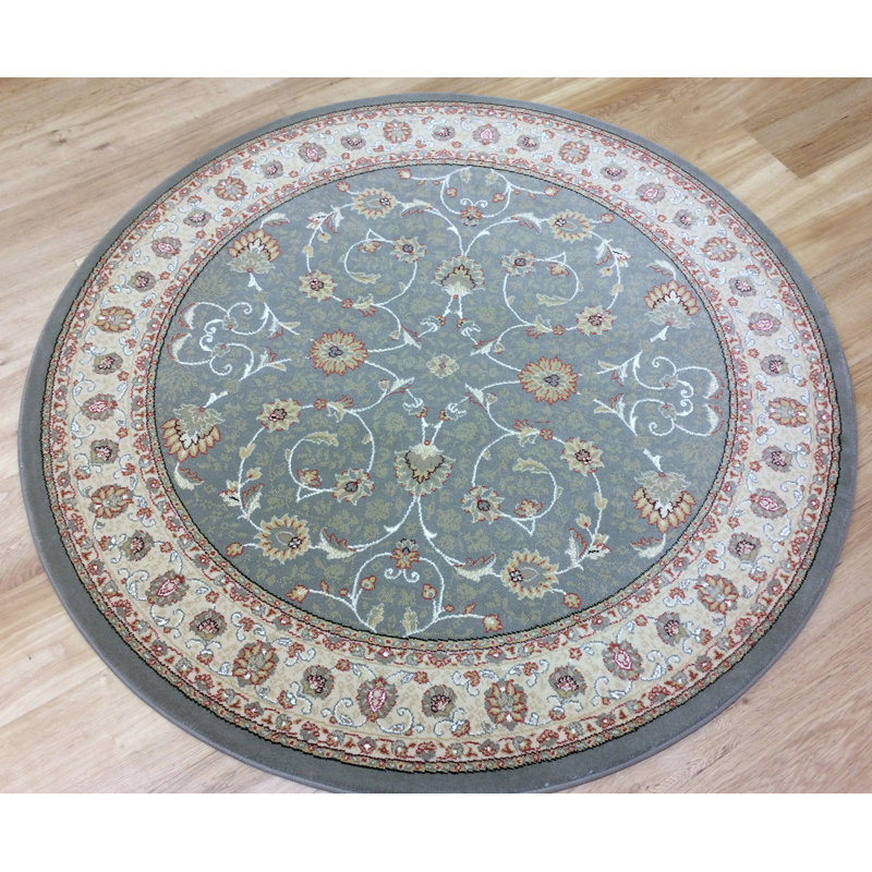 Round Surbit Oriental 120cm X 120cm Area Rug