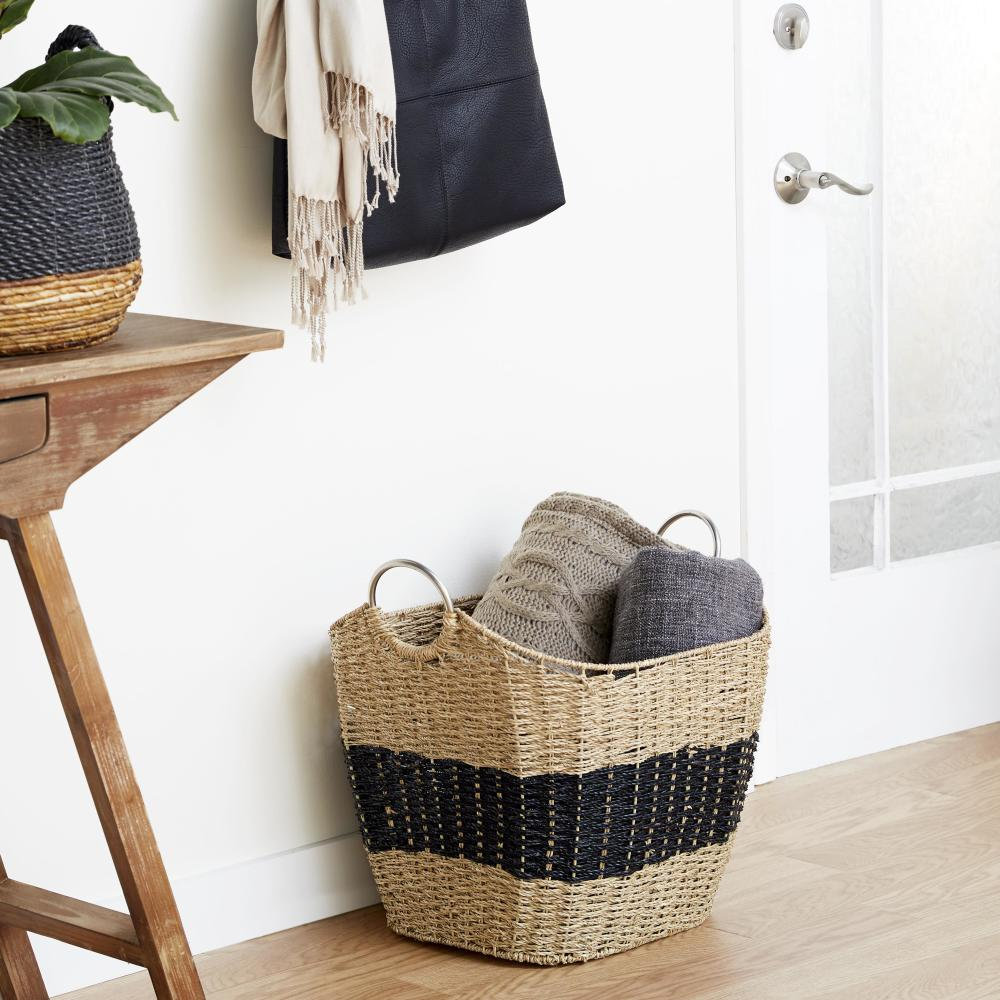 Solana Handmade Seagrass Storage Bin