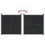 Fence Panel Grey WPC-250904180