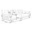 Canapé modulaire blanc en cuir véritable-1746874256