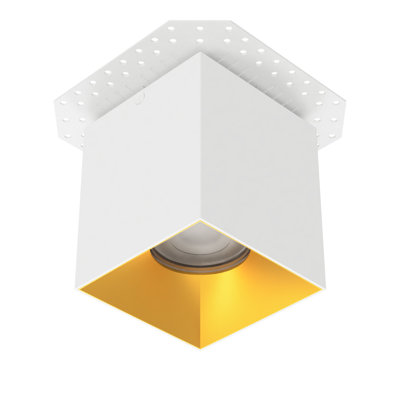 Zoron Square  5-CCT Dimmable LED Trimless Flush Mount With 45° Beam Angle, 2700K/3000K/3500K/4000K/5000K