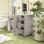 Meuble-lavabo simple 36 po avec comptoir en céramique 36 po-313286364