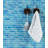 Premium Hand Painted 1" x 4" Straight Edge Glass Mosaic Tile-53822526