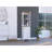 Linen Cabinet Jannes, Two Open Shelves, Single Door-686839226