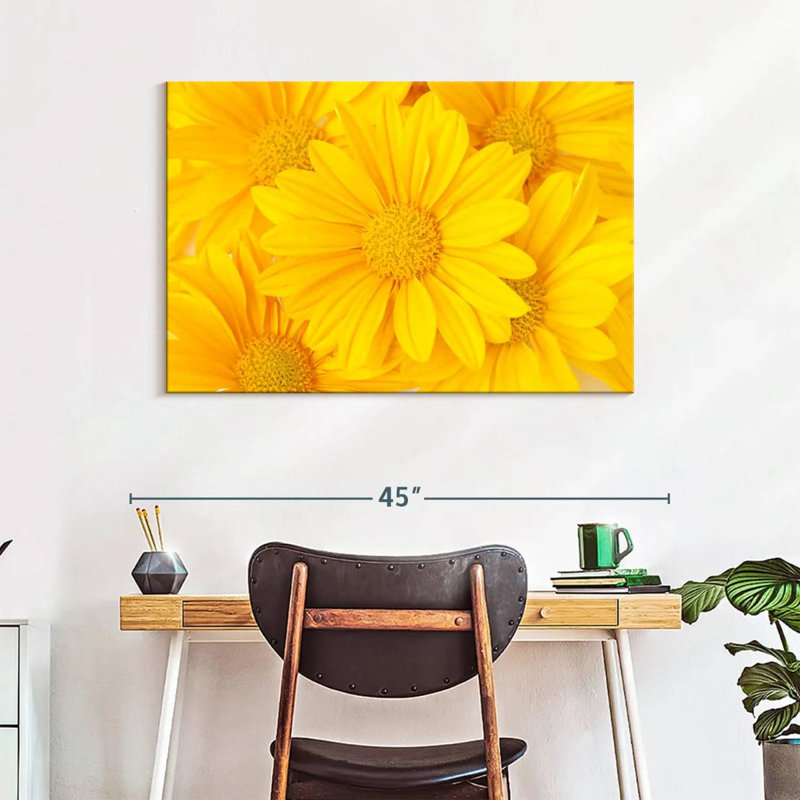 Marguerites jaunes Harnek, H 26 po x l 39 po
