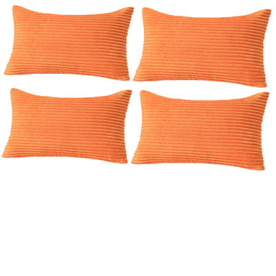Housse de coussin à rayures